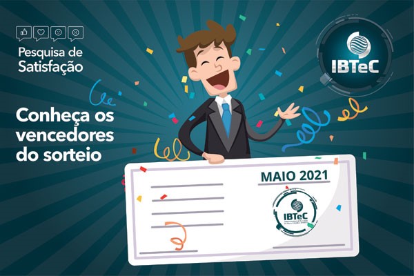 Pesquisa de satisfação - Vencedores do sorteio