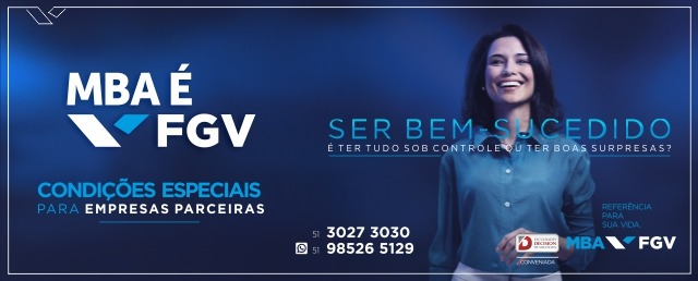 FGV divulga a programação de cursos MBA para 2018 em Novo Hamburgo