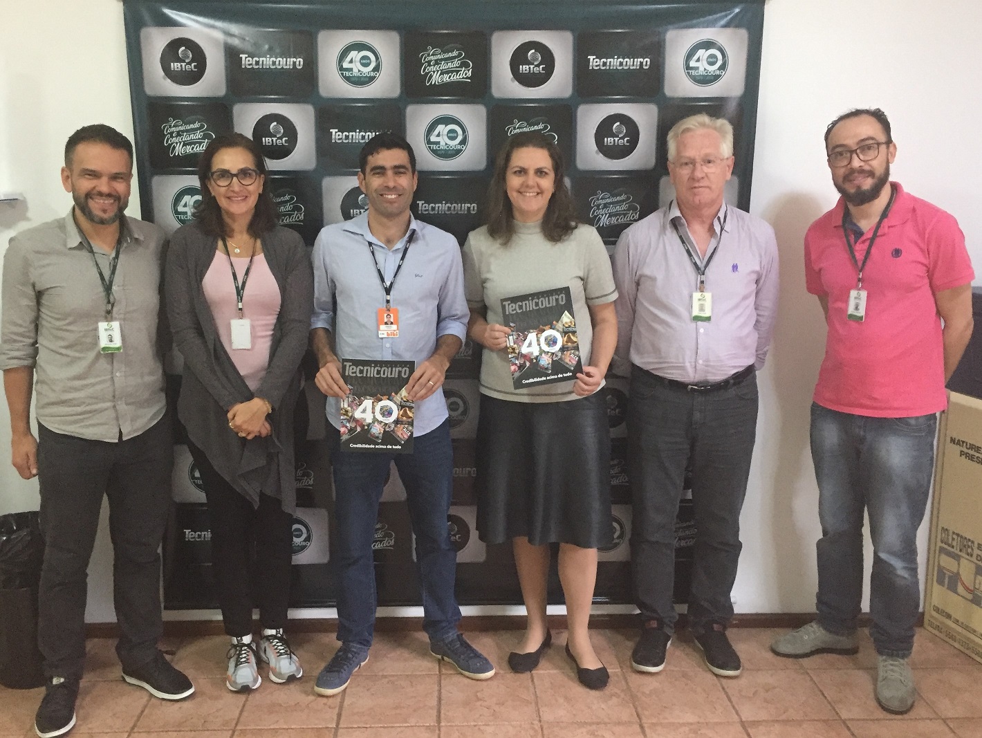 IBTeC recebe visita da Calçados BIBI