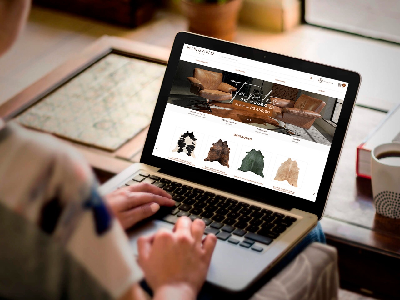 Curtume Minuano lança nova marca de tapetes e inaugura loja on line