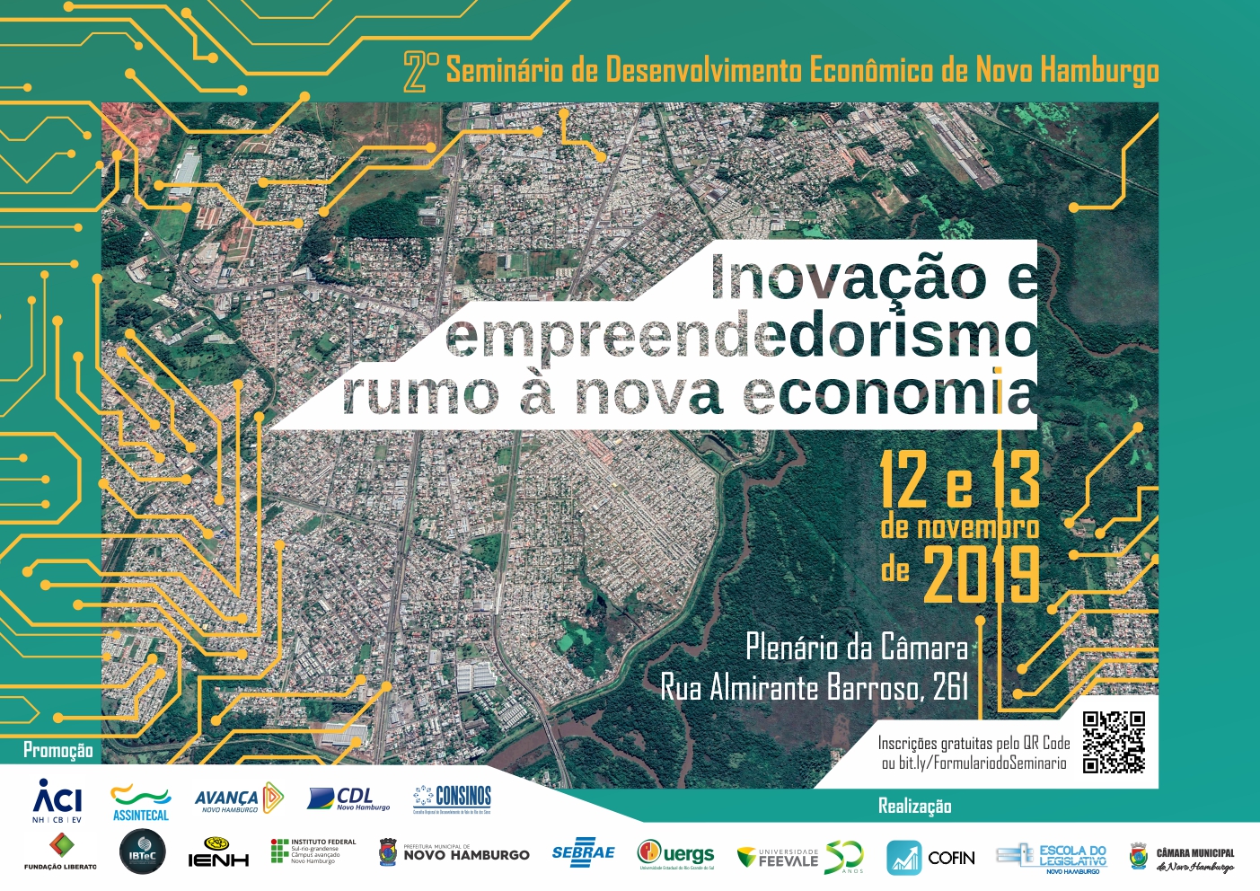 Segunda edição do Seminário de Desenvolvimento Econômico debaterá tecnologia e inovação nos dias 12 e 13 de novembro