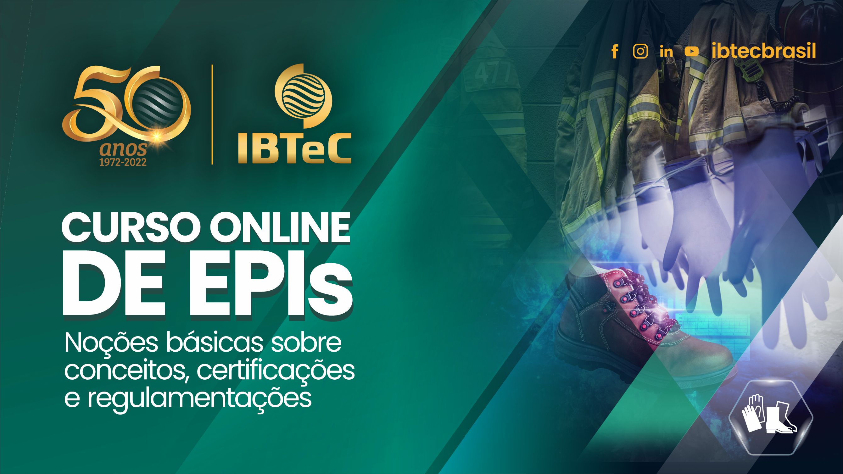 IBTeC lança curso online sobre certificações e regulamentações para EPIs