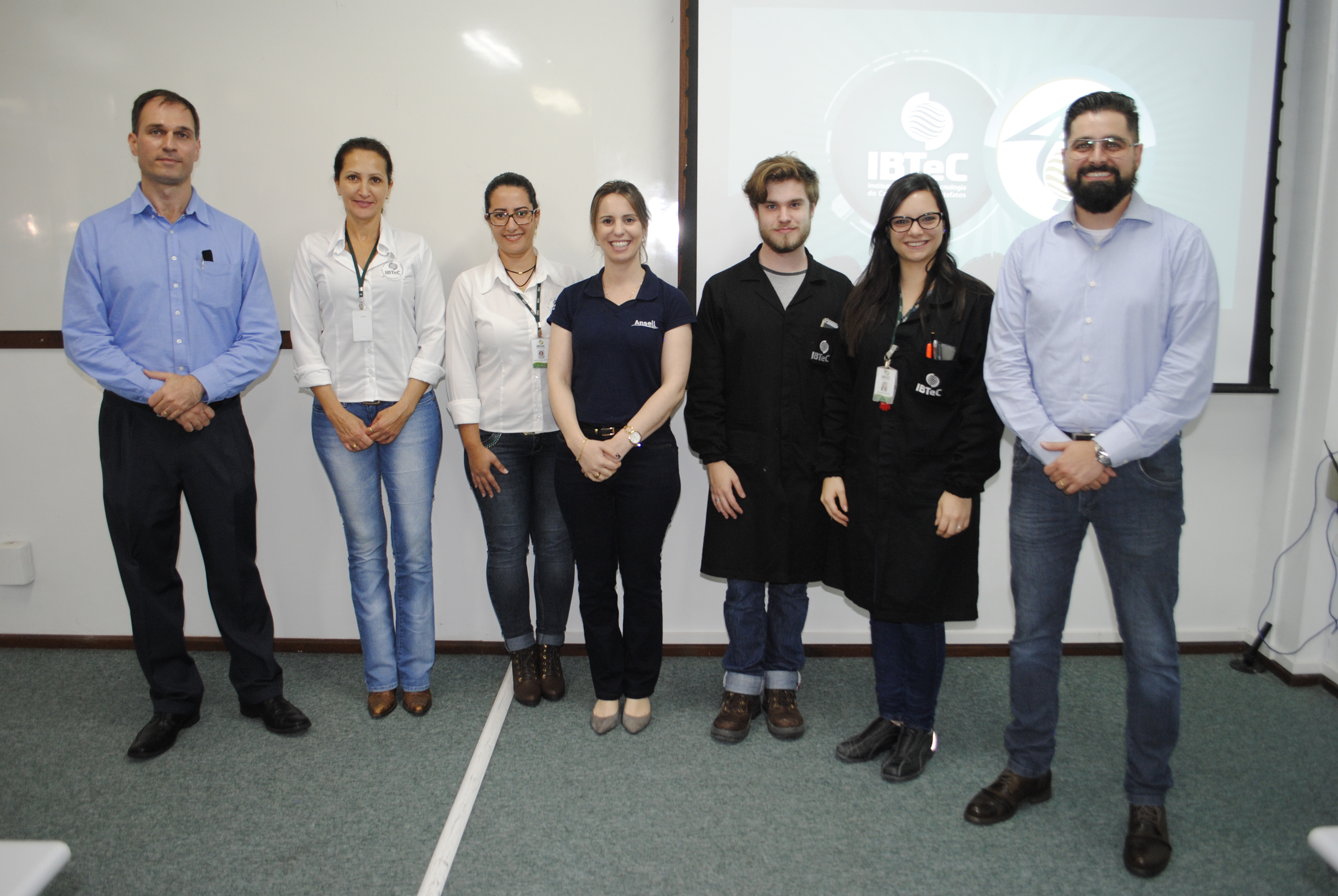 Treinamento Técnico com a equipe da Ansell