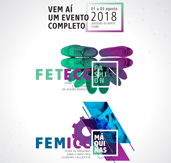 Feiras Fetecc Fashion e Femicc acontecem entre os dias 01 e 03 de agosto em Juazeiro do Norte (CE)