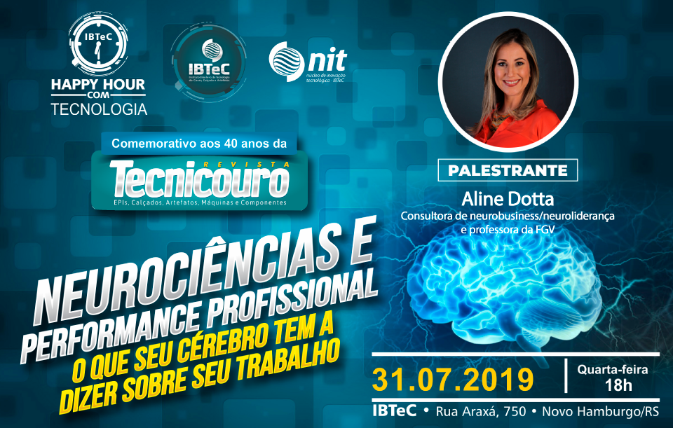Como as Neurociências influenciam nossa performance profissional será tema do Happy Hour com Tecnologia do IBTeC