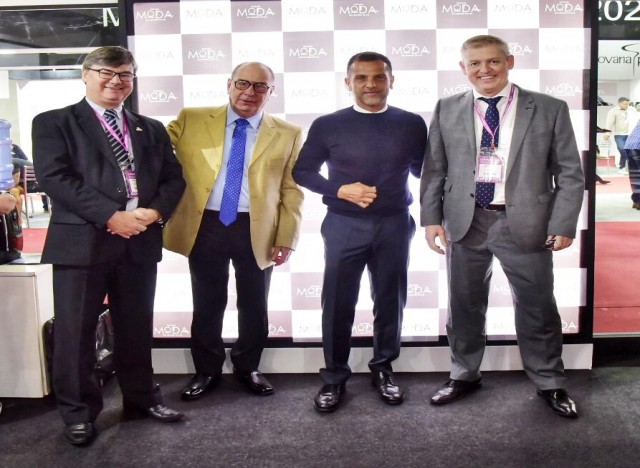 Paulo Griebeler (IBTeC), Marco Copetti (Sebrae/RS), Alexandre Birman (Arezzo) e Marco Aurélio Kirsch (ACI-NH/CB/EV)