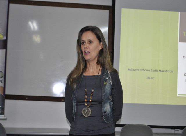 Mônica Tatiana Barth Mombach foi a palestrante do encontro