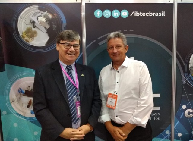 Paulo Griebeler (Presidente Executivo do IBTeC) e Cláudio Chies (Presidente do Conselho Deliberativo do IBTeC)