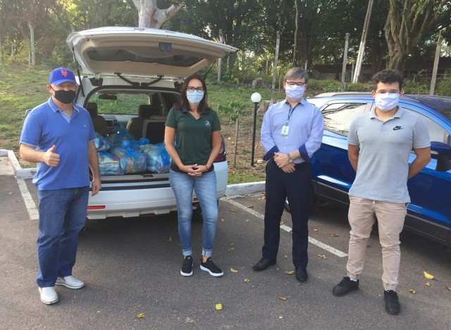 Horta Comunitária Joanna de Ângelis, representada pelo Presidente Gilmar Dalla Roza