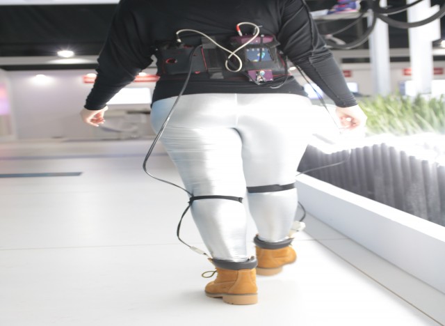 Ensaio de conforto - Distribuição da Pressão Plantar