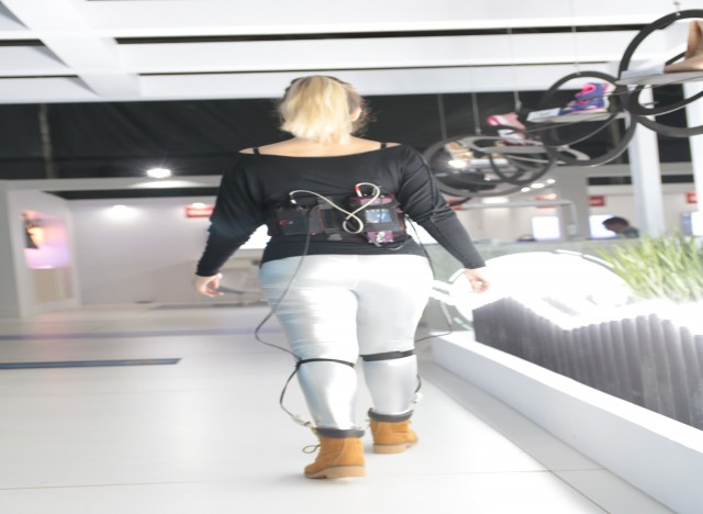 Ensaio de conforto - Distribuição da Pressão Plantar