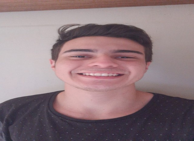 Nícolas Borges Morgenster - aluno da Fundação Liberato