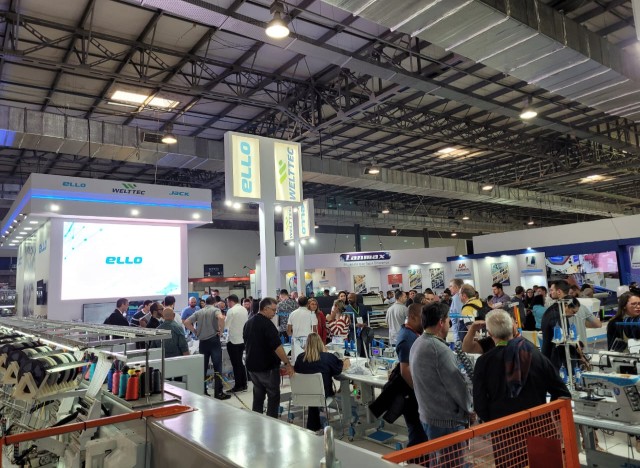 Na Febratex: Movimentação da Feira