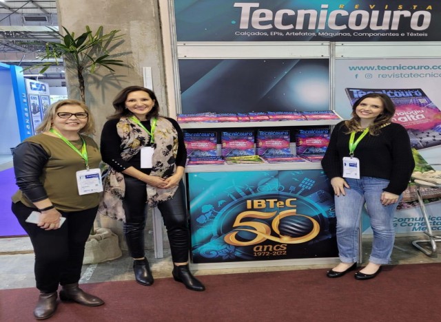 Na Febatex: Equipe IBTeC presente