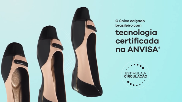 Piccadilly lança linha de calçados que melhora microcirculação sanguínea e recebe certificação da ANVISA