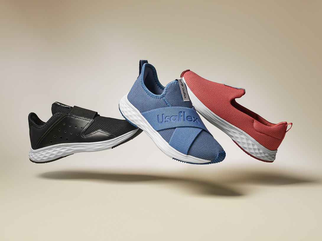 Em collab com Rainha, Usaflex lança linha de tênis para prática de esportes leves