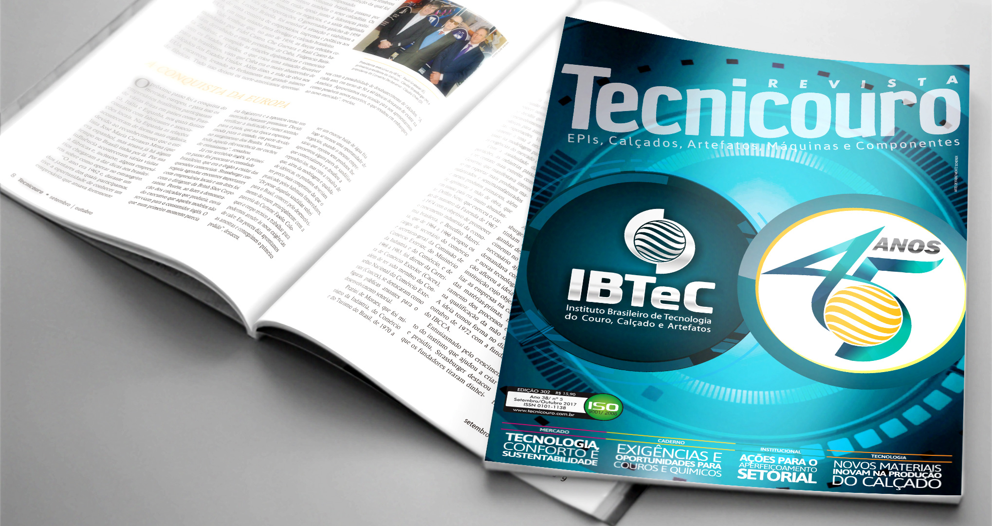 Edição Comemorativa da Revista Tecnicouro está no ar!