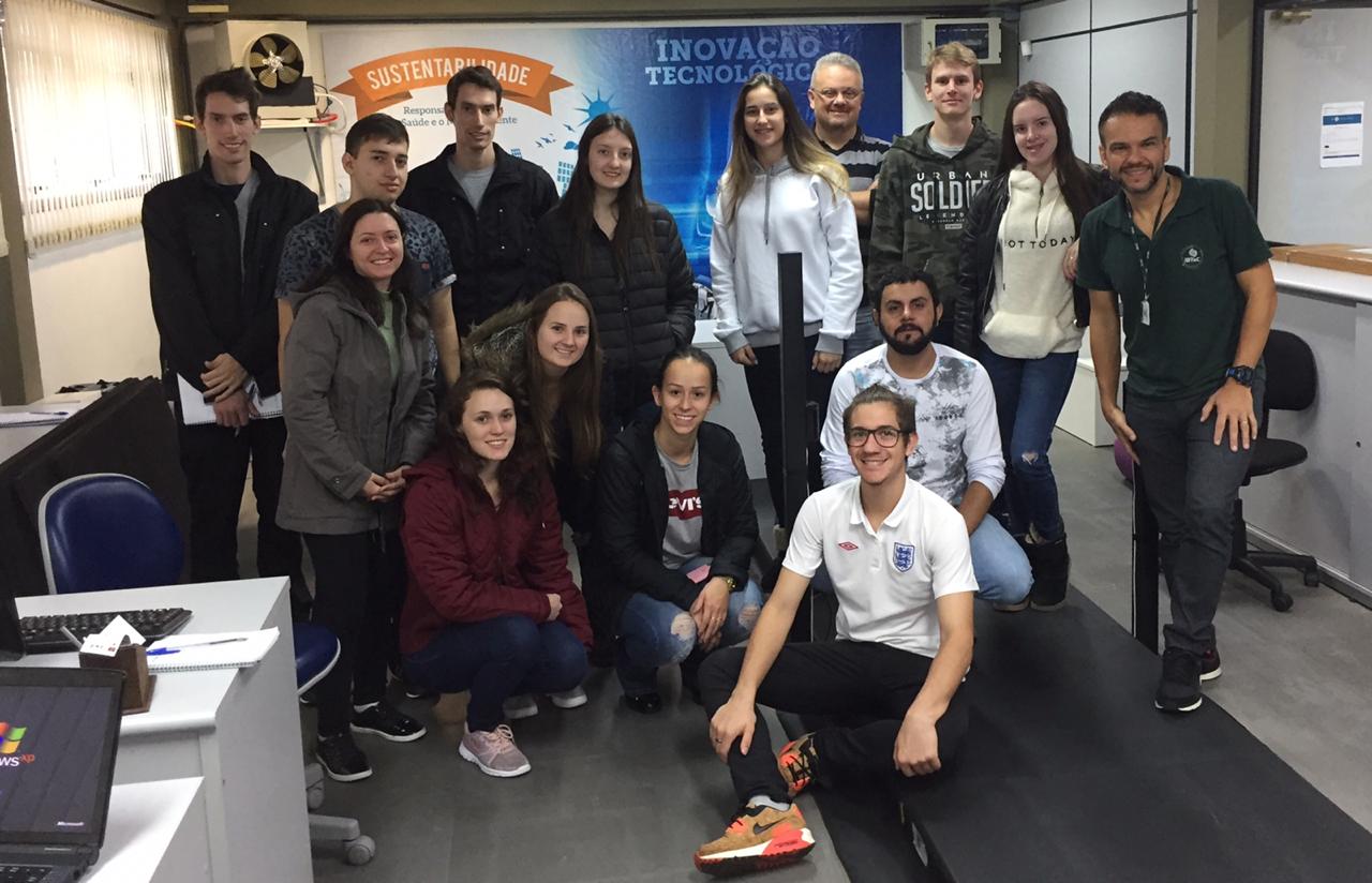 IBTeC recebe visita de alunos da Unochapecó
