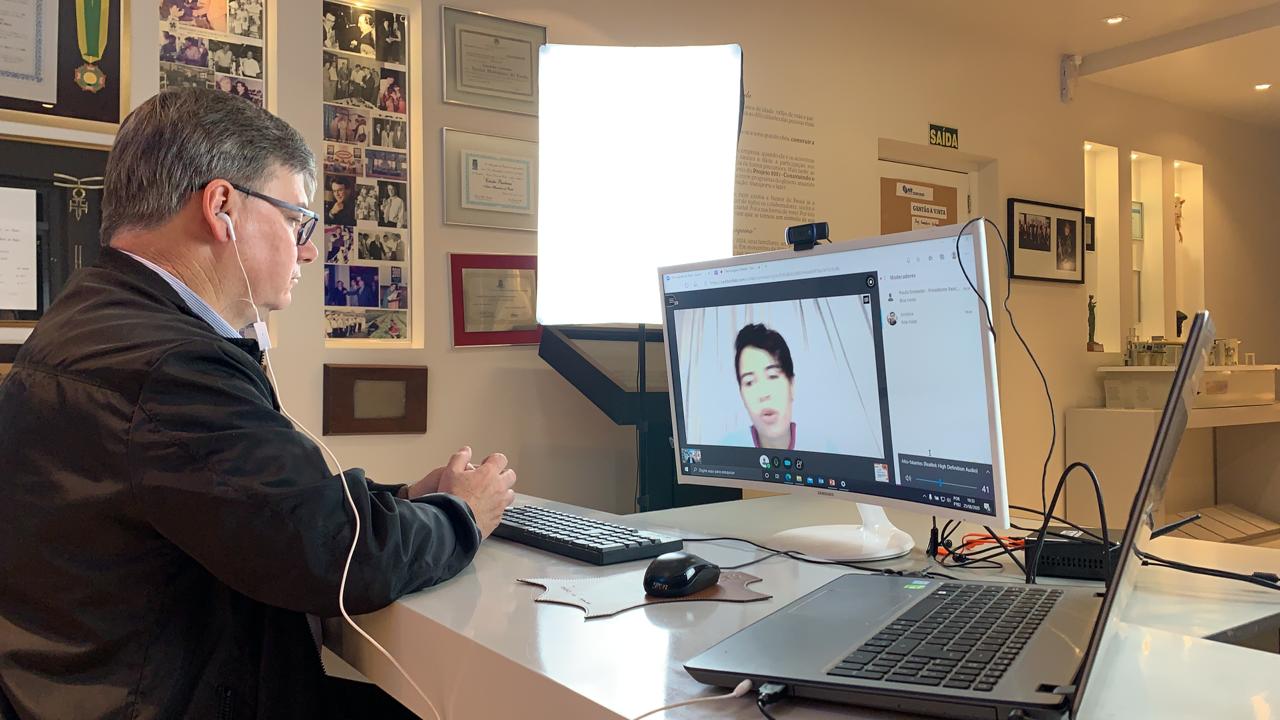 Presidente executivo do IBTeC participou da Calourada da Feevale