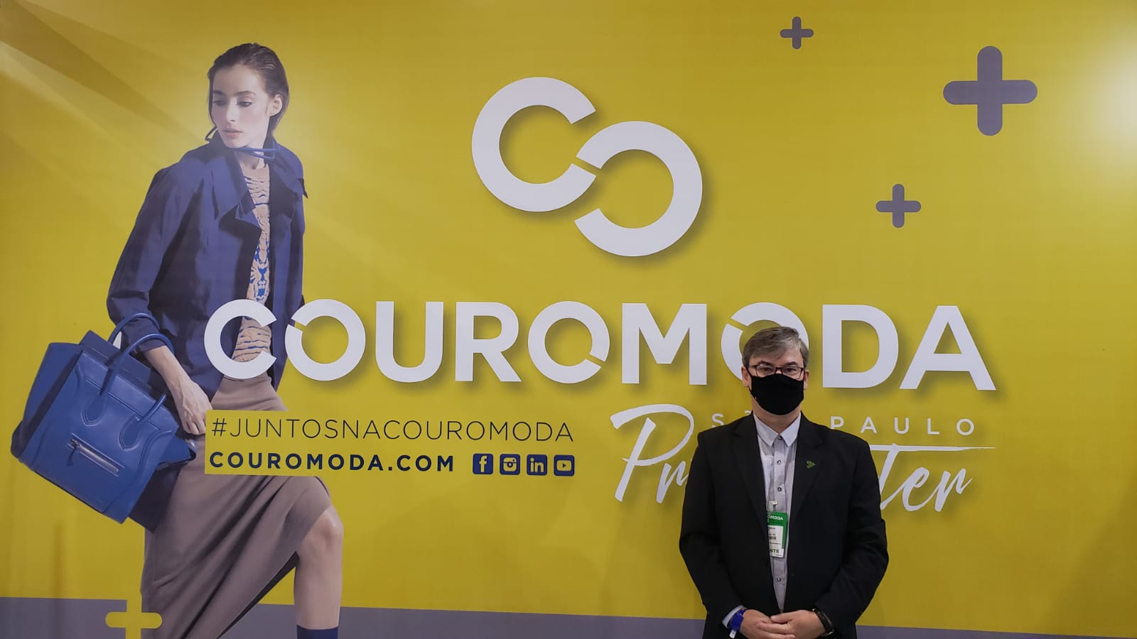 Presidente executivo do IBTeC está na Couromoda nesta terça-feira, 17/01, apresentando atividades comemorativas aos 50 anos da instituição