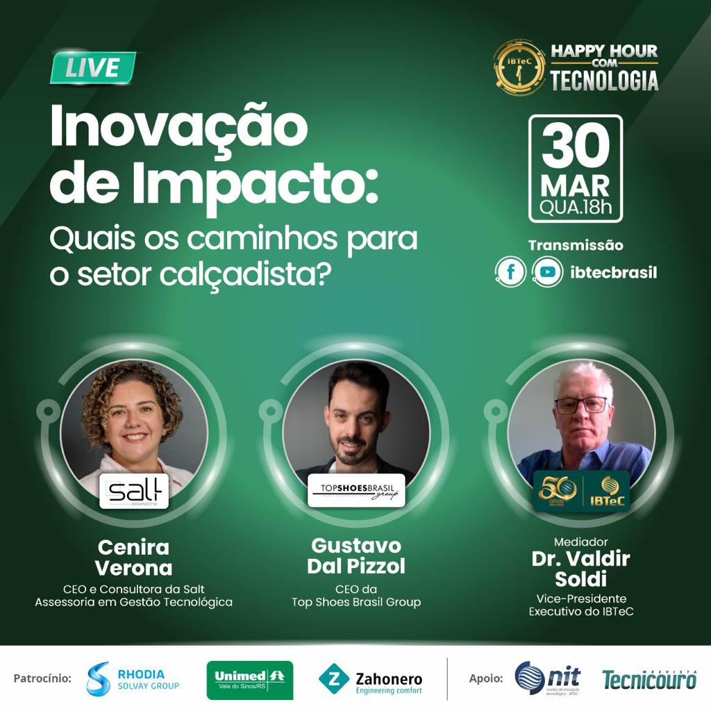 LIVE! Inovação de Impacto: Quais os caminhos para o setor calçadista?