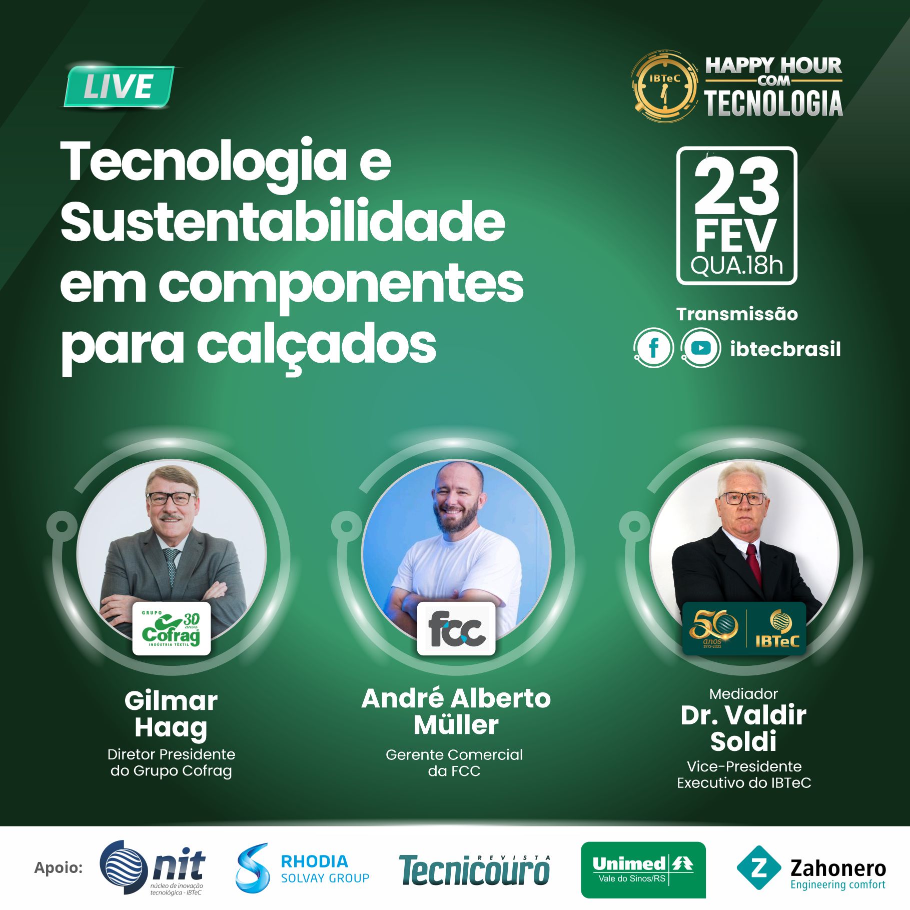Live! Tecnologia e sustentabilidade em componentes para calçados
