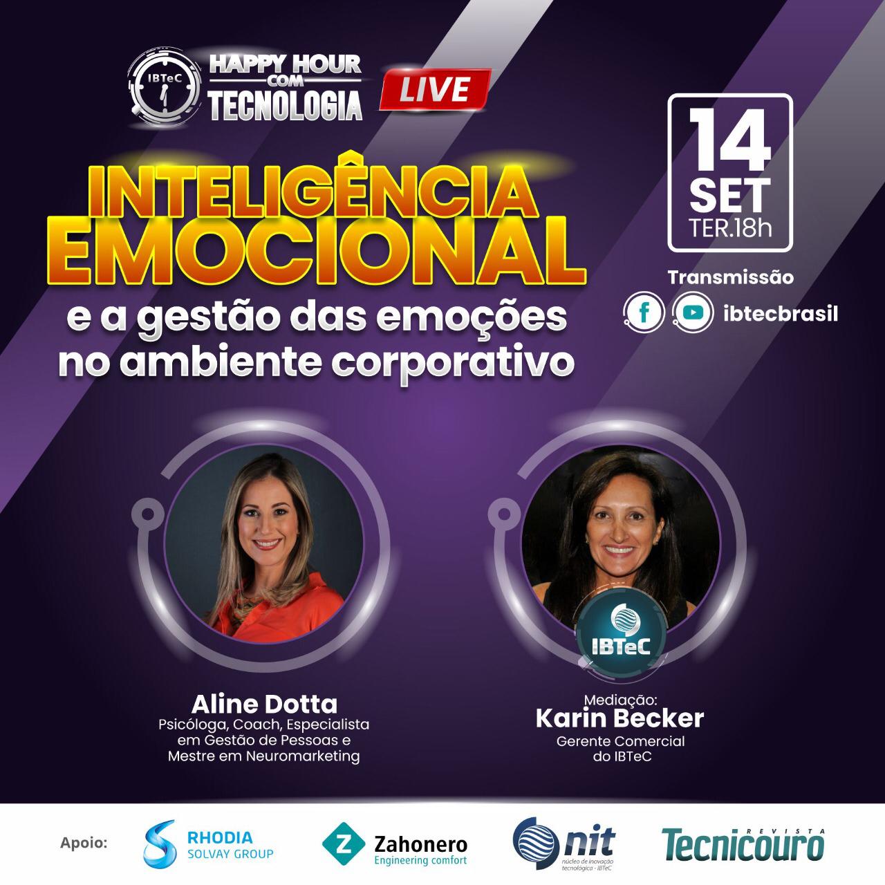 LIVE! Inteligência emocional e a gestão das emoções no ambiente corporativo