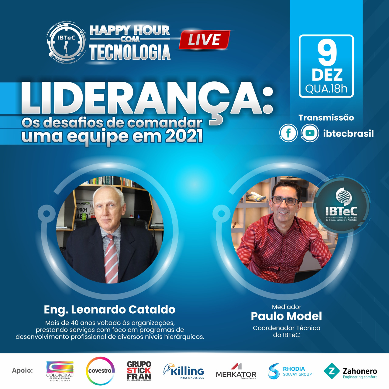 LIVE! Liderança - Os desafios de comandar uma equipe em 2021