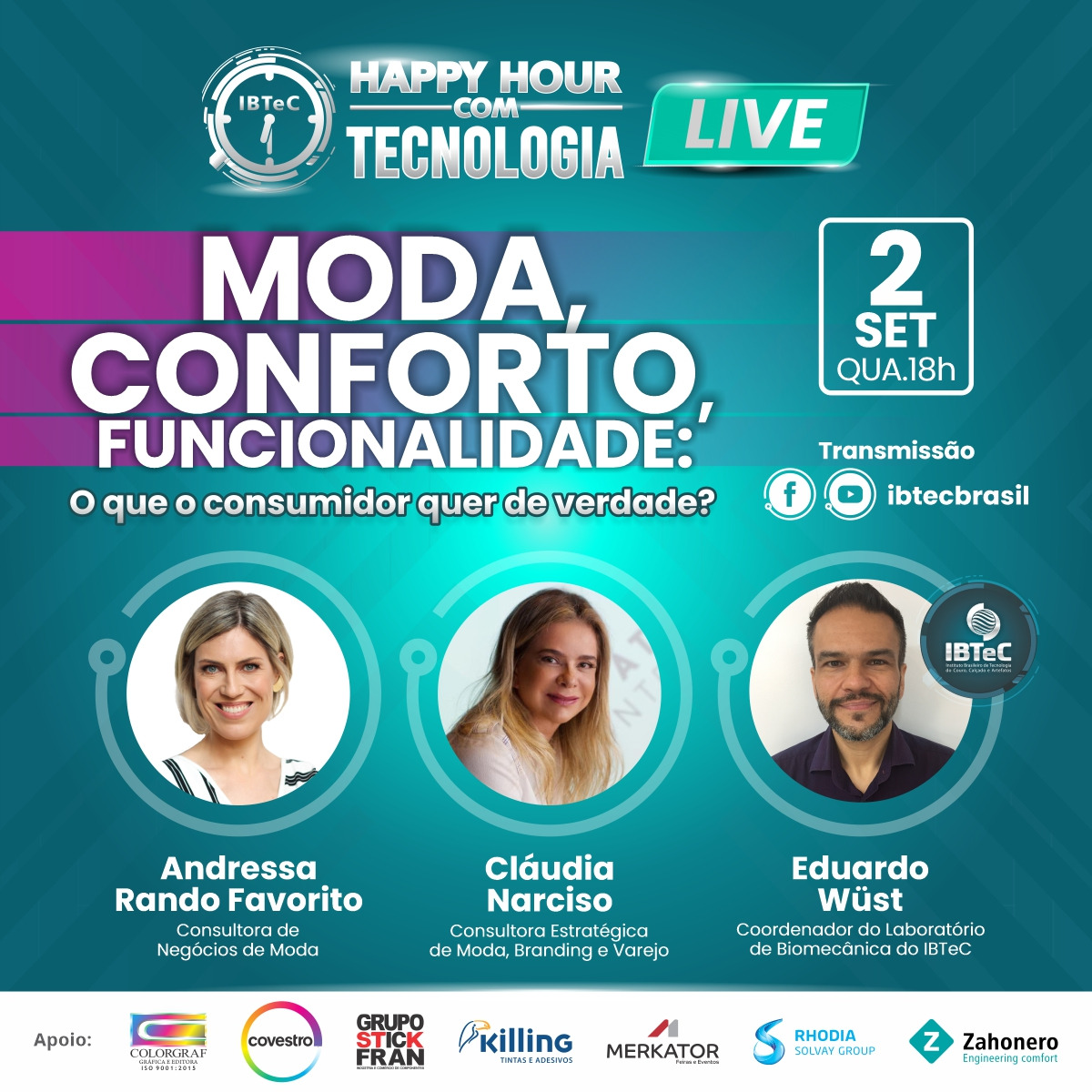 LIVE! Moda, conforto, funcionalidade: O que o consumidor quer de verdade?